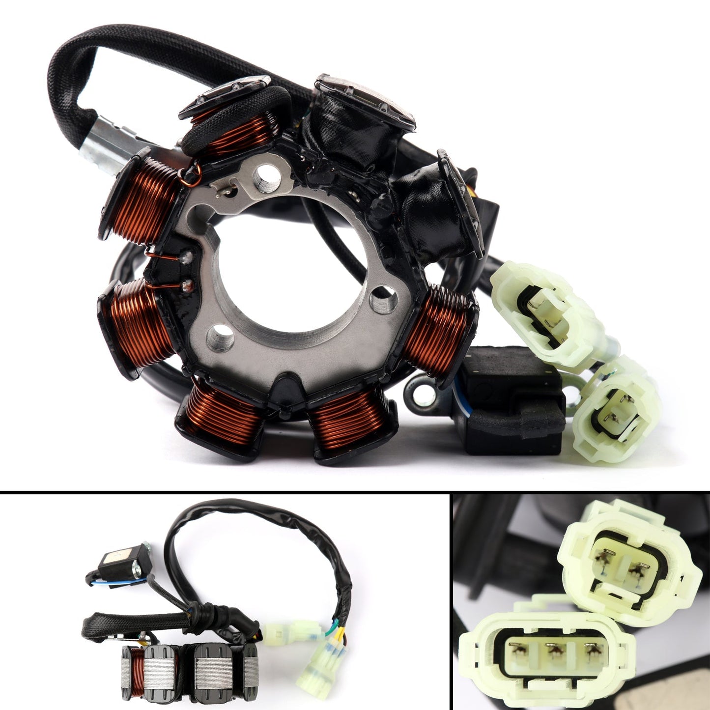 Bobina del estator del generador para Honda TRX250TM Recon 250 TM (2005-2009/2011-14/2016-18)