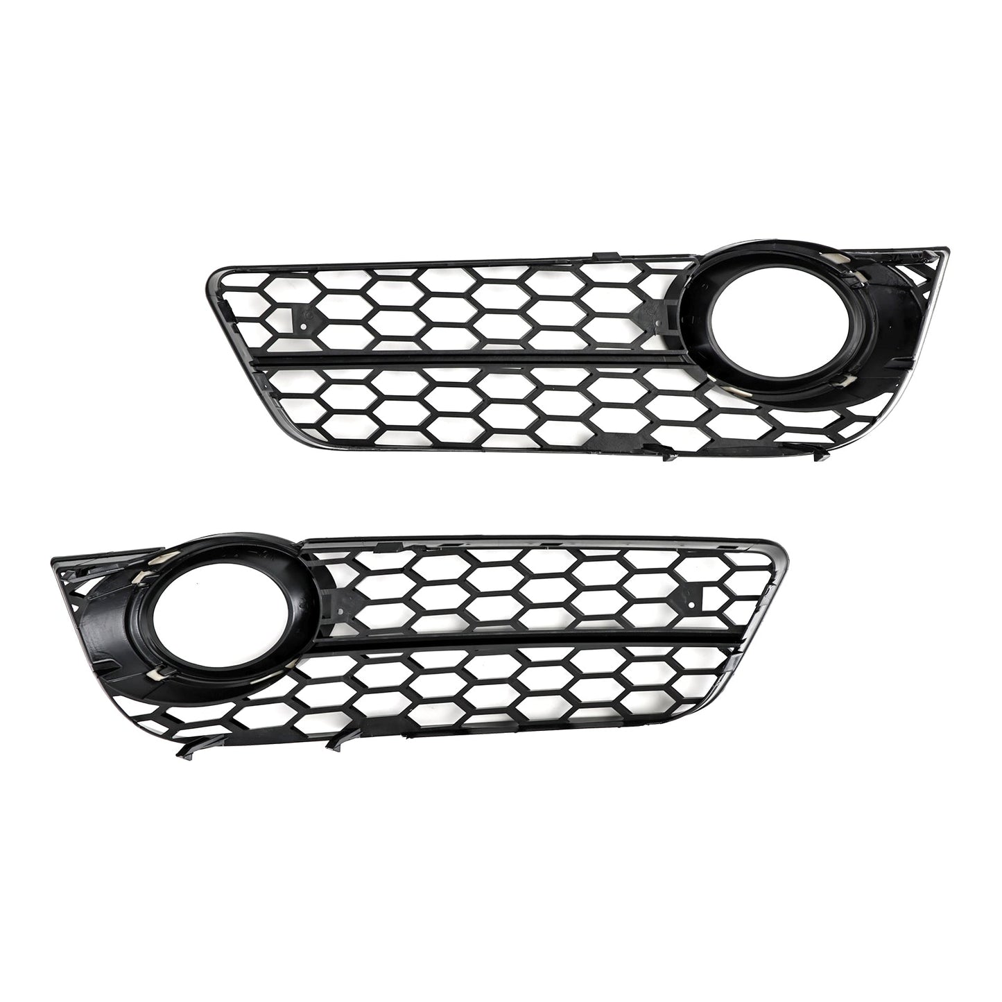 2007-2011  Audi A5 Standart Pair Honeycomb Front Fog Light Cover Grille 1522024