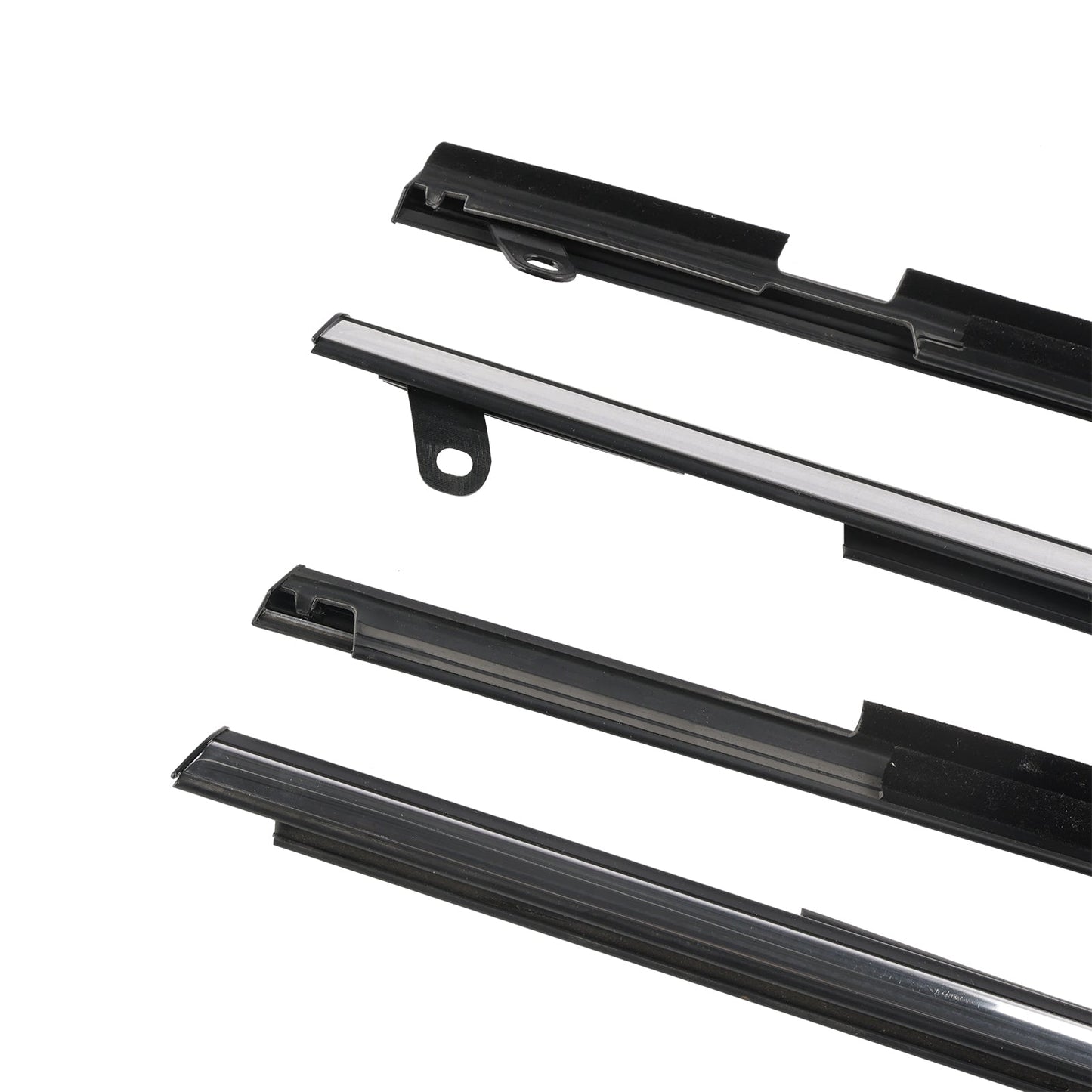 2009-2016 Toyota Venza 4pcs Chrome Outside Window Moulding Weatherstrip Seal 757120T010
