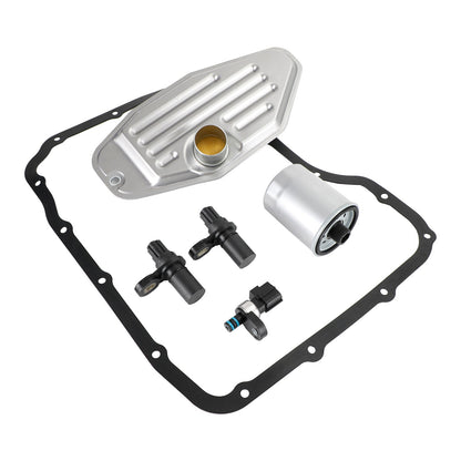 2000-2011 Dodge Pickup/Dakota 45RFE 545RFE 68RFE Transmission Sensors Set Wiht 4WD Filter Kit Pan Gasket 99-UP Generic