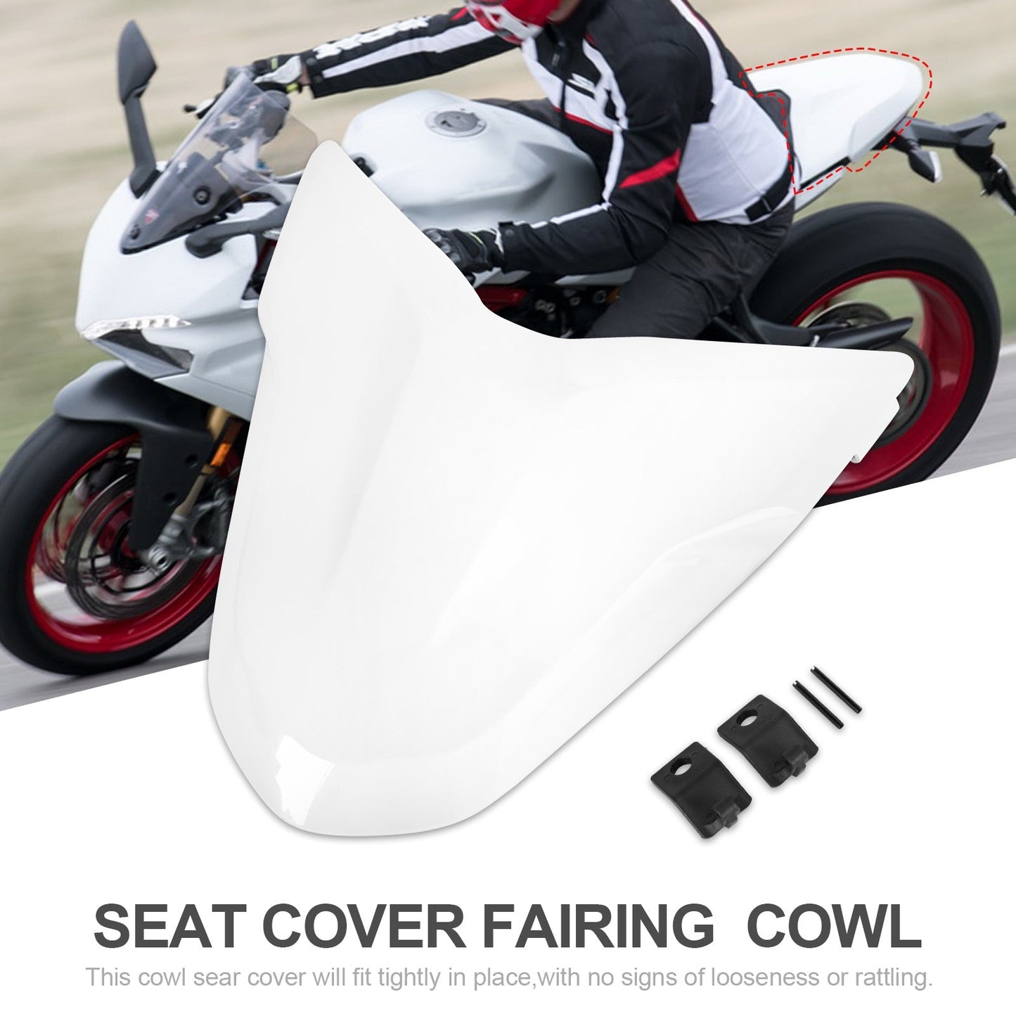 Capot de carénage de siège arrière pour Ducati Supersport 939 950 toutes saisons