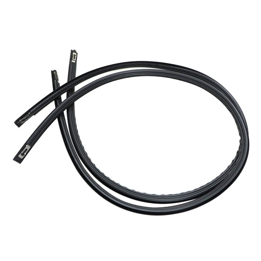 1996-1997 Honda Civic 3 portes CX, 3 portes DX KA 4AT, KA 5MT, KL 4AT, KL 5MT 2 pièces moulures latérales de toit de porte gauche et droite 74306-S03-003 74316-S03-003