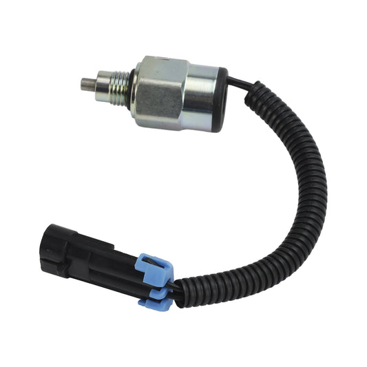Válvula solenoide 84128131 de 12 V para retroexcavadora Case 410, 420, 420CT, 430, 435 y 440