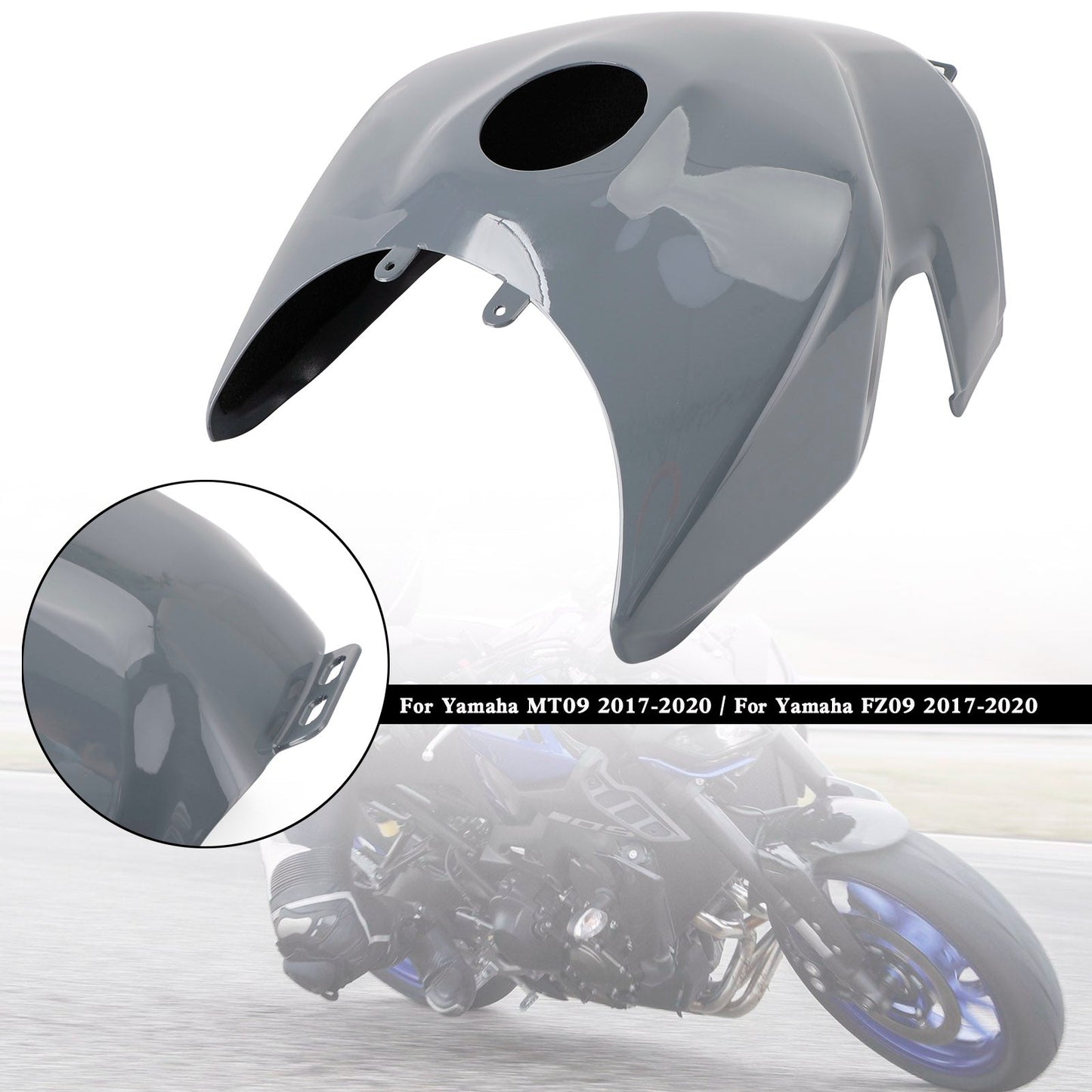 Gas Tank Cover Trim Fairing Cowl For For Yamaha MT-09 MT09 FZ09 2017-2020