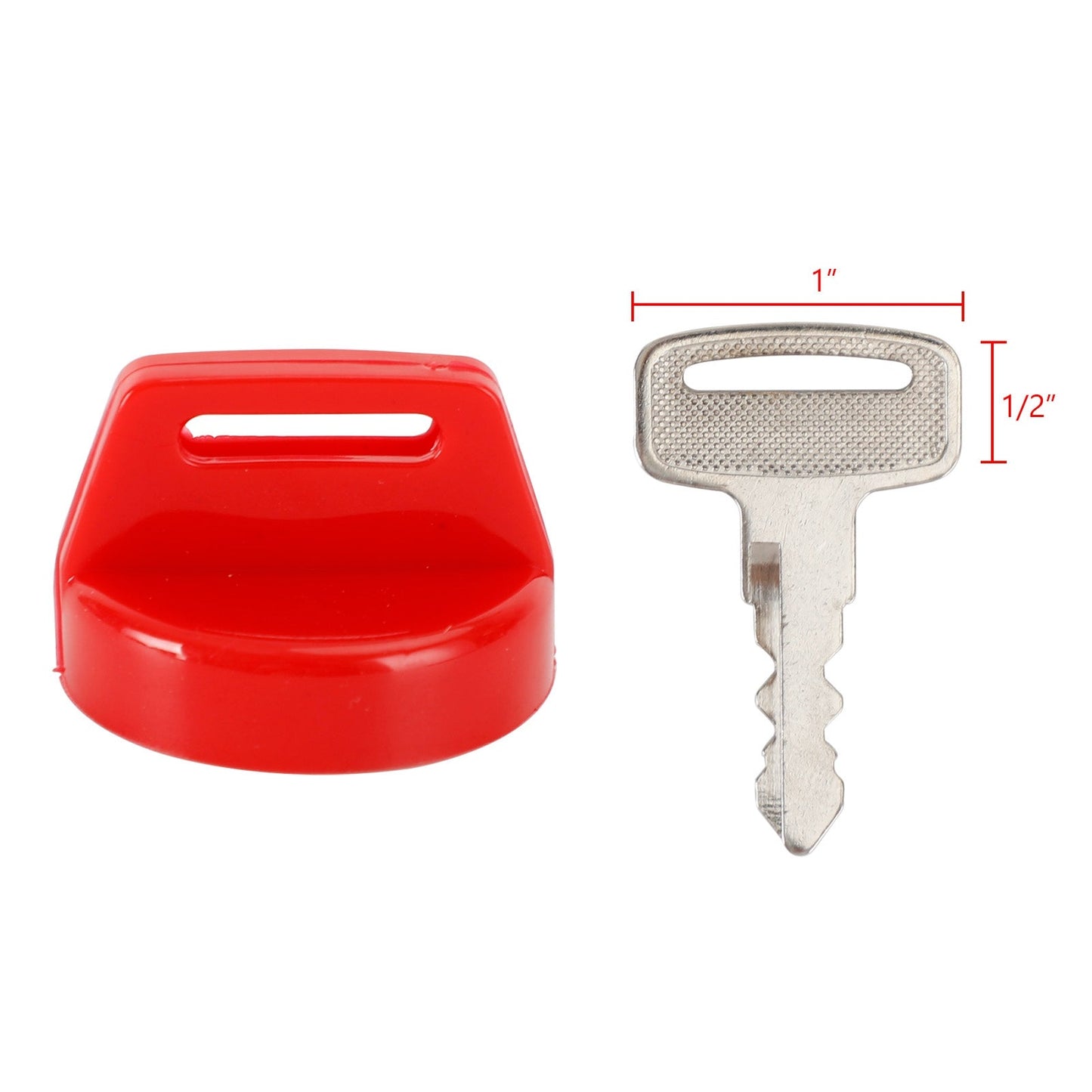 Ignition Key Cover 5433534 5431964 For For Polaris Sportsman RZR Ranger Magnum Red