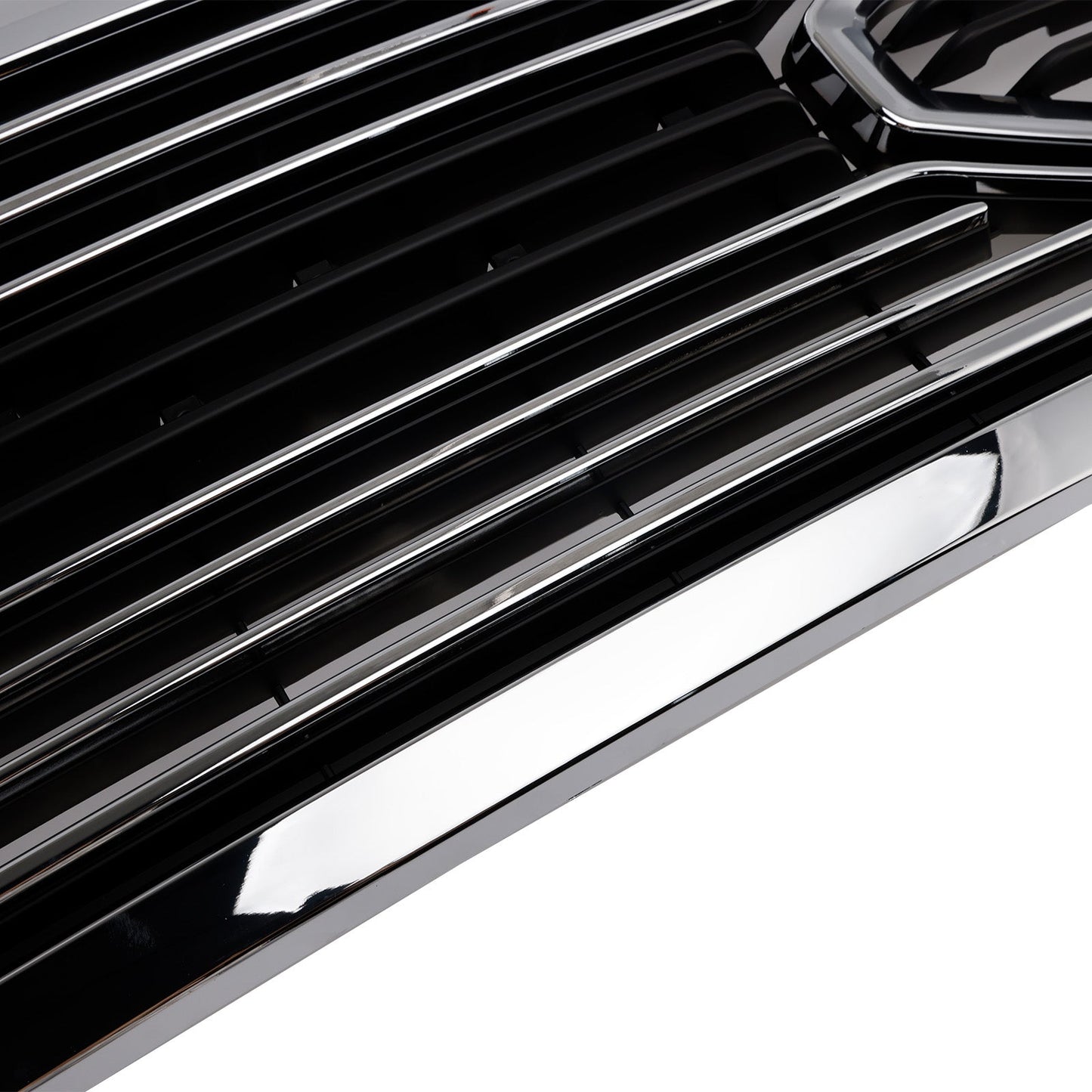Dodge Ram 1500 2009-2012 Chrome Front Bumper Grill Grille W/ Led Light