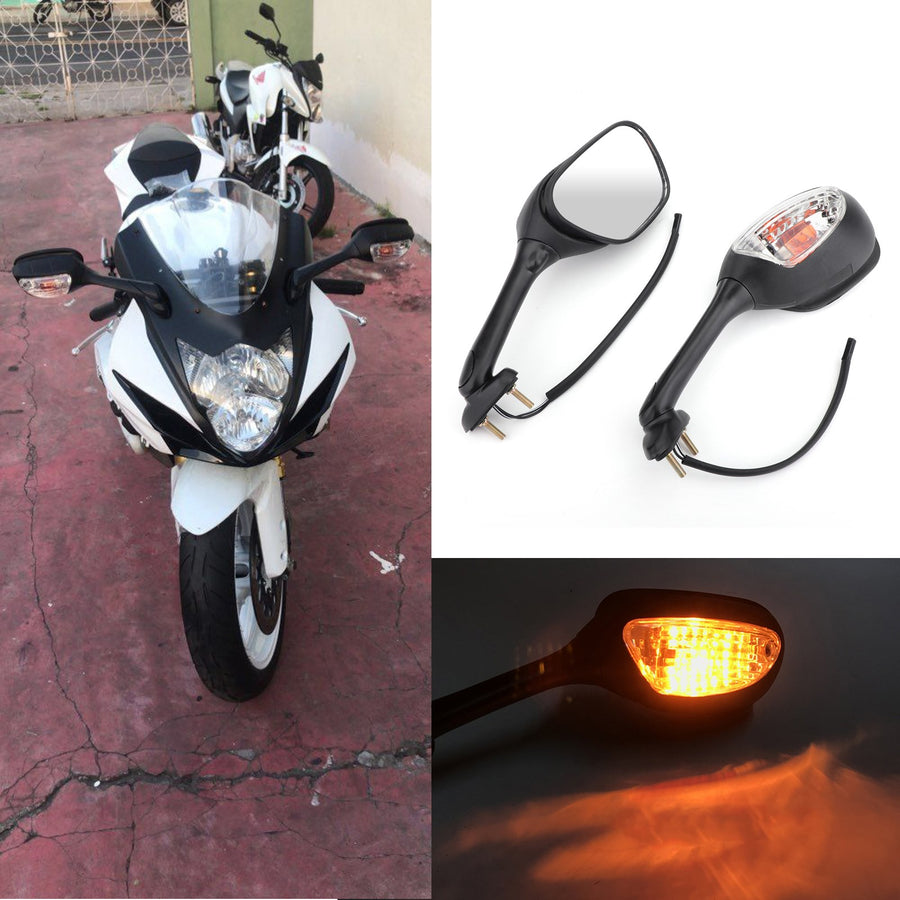 2003-2007 Suzuki SV 1000 / SV1000 / SV1000S Rear View Side Mirrors With Turn Signals