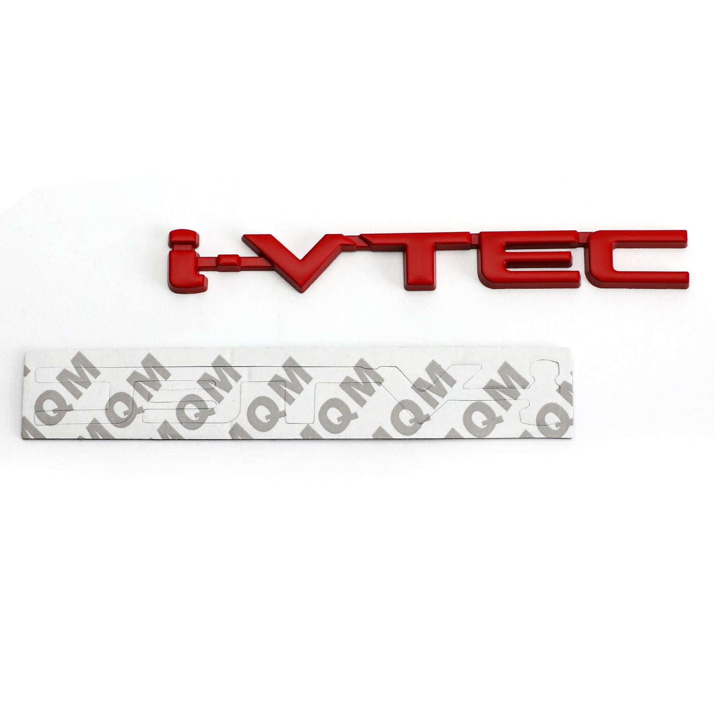Autocollants 3D en métal pour coffre de voiture i-VTEC, emblème turbo arrière, rouge