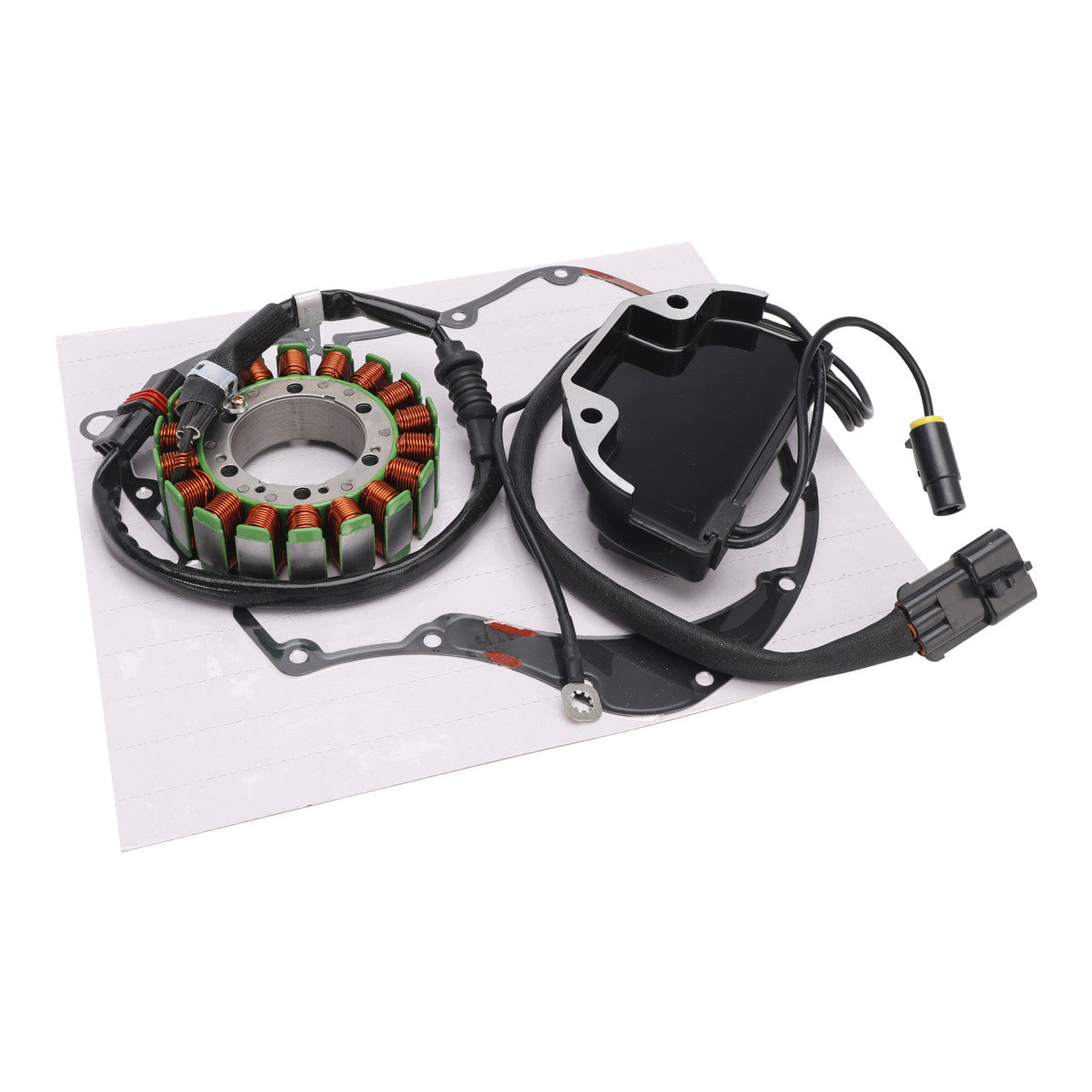 2007 VRSCX 1HJG VRSCX Screamin Eagle V-Rod 30734-04K Alternator Stator Regulator Gasket