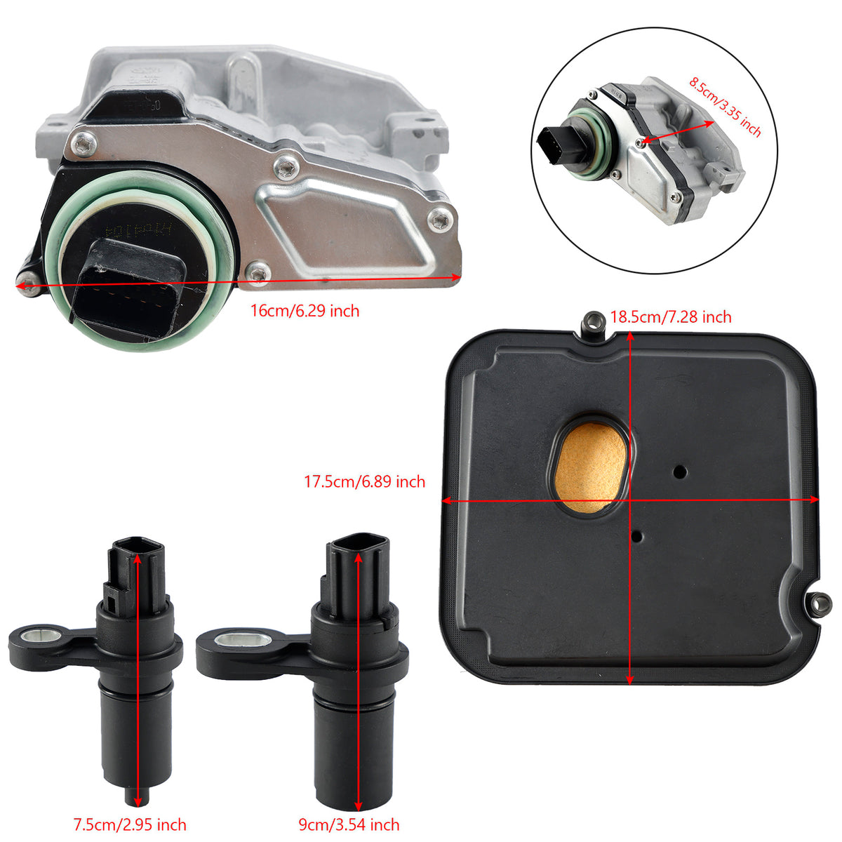 Chrysler Dodge Jeep Liberty 42RLE Transmission Shift Solenoid Block Pack Kit