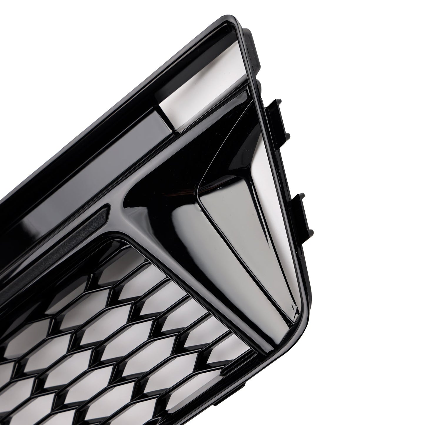 2016-2018 2PCS Fog Light Cover Grille Grill Fit AUDI A4 B9 S-Line S4