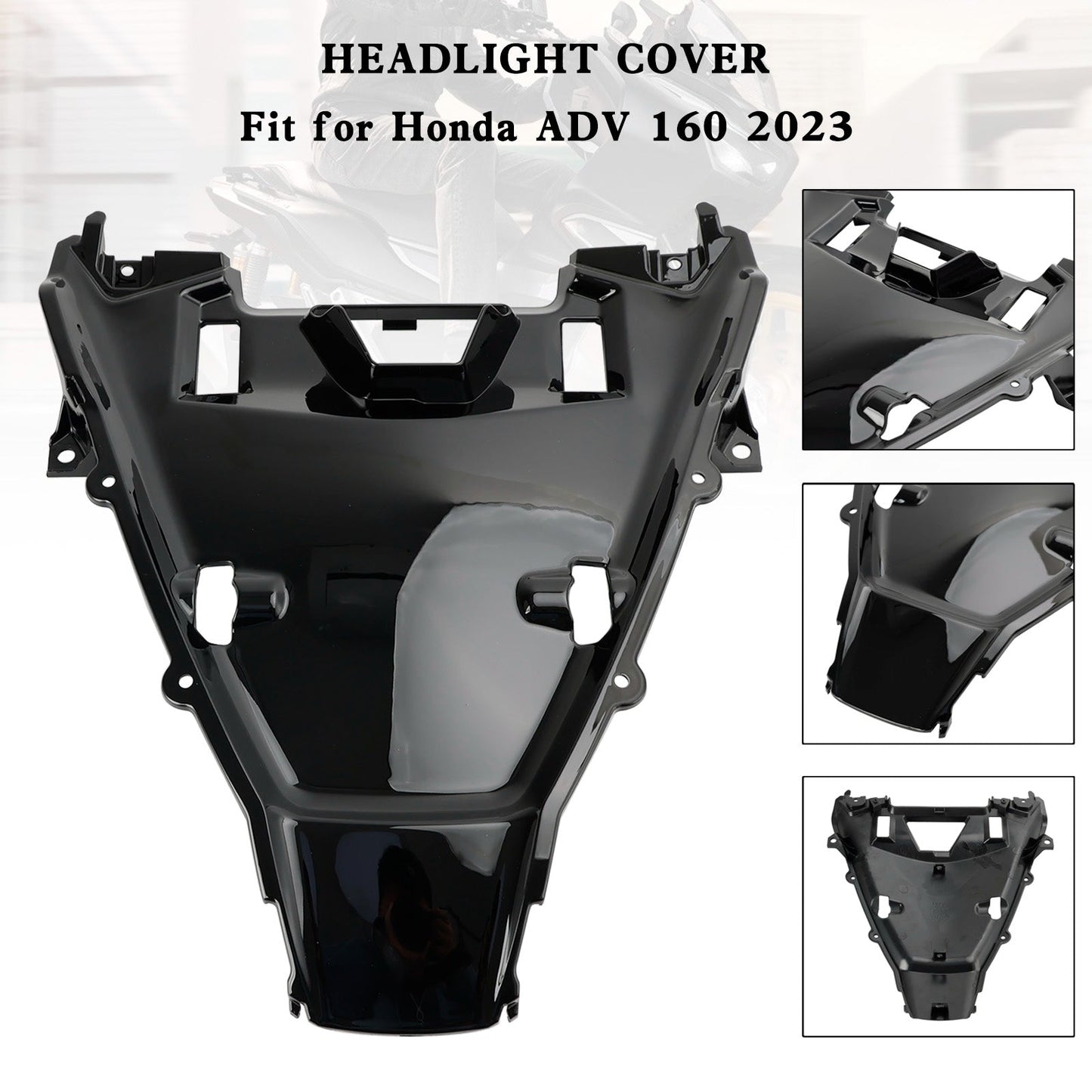 Protector de plástico ABS para faro delantero de Honda ADV 160 2023