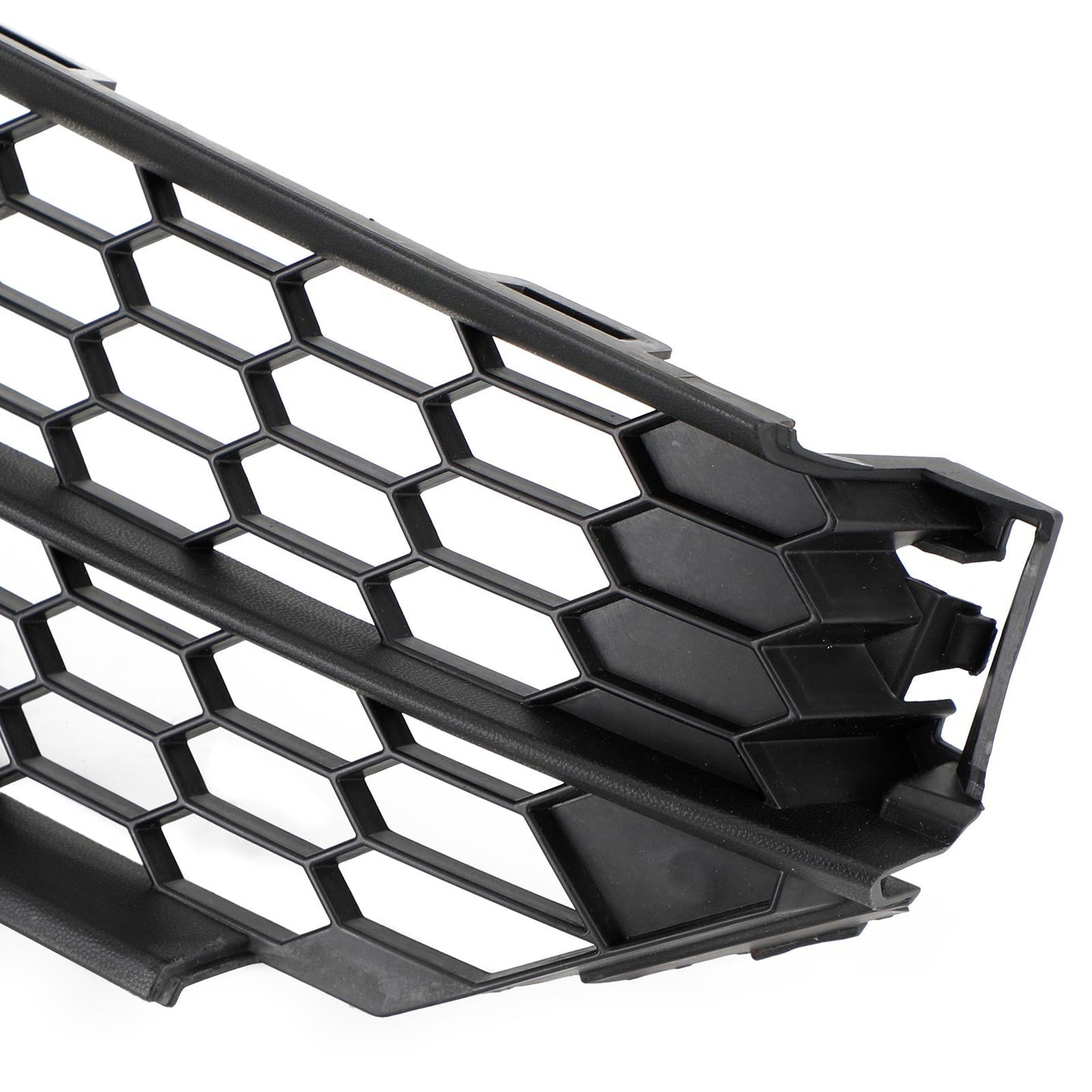 Volkswagen 2012-2015 Passat 5618536779B9 VW1036126 Front Lower Grille + Fog Light Cover W/O Hole Combo Set
