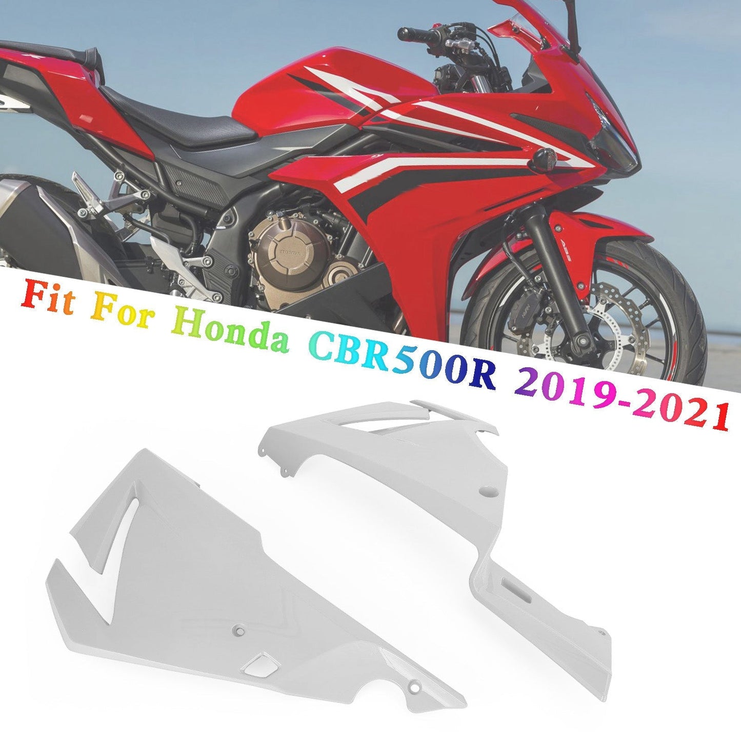 Capot de carénage de panneau latéral pour Honda CBR500R 2019-2021
