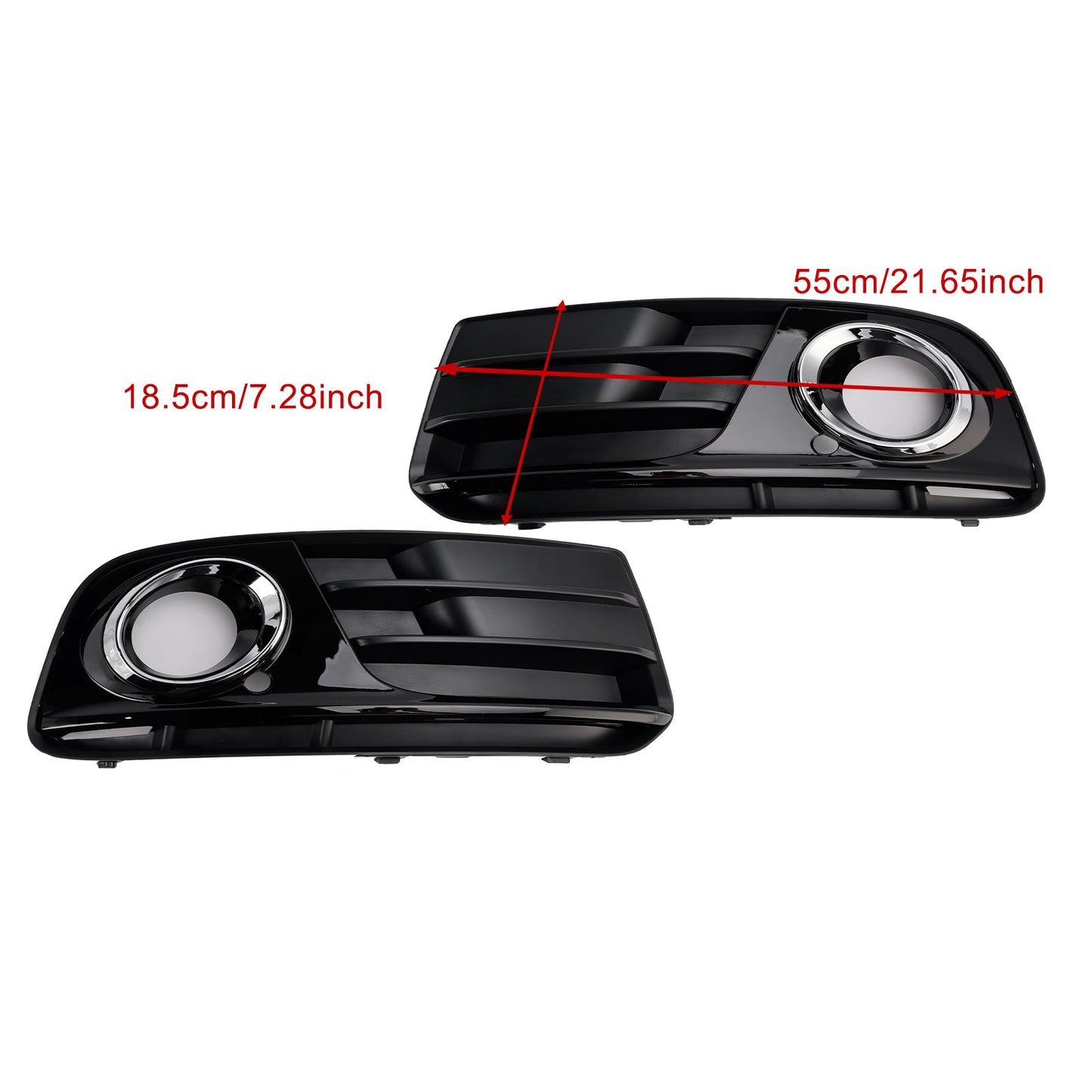 2013-2017 Front Bumper Fog Light Grill Grille 8R0807681M Fit Audi Q5