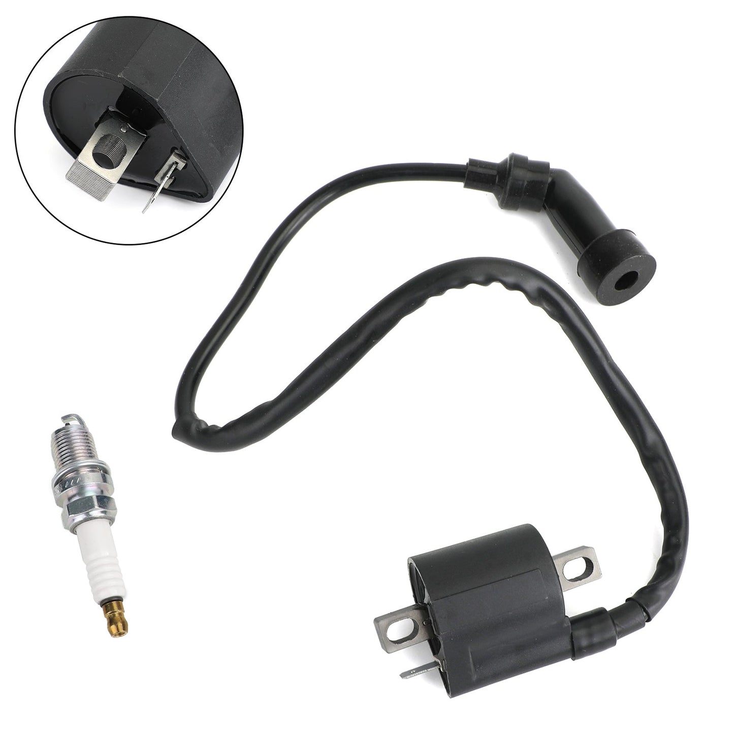 Ignition Coil + Spark Plug fit for For Polaris ATV Trail Boss 325 330 31401-40F00