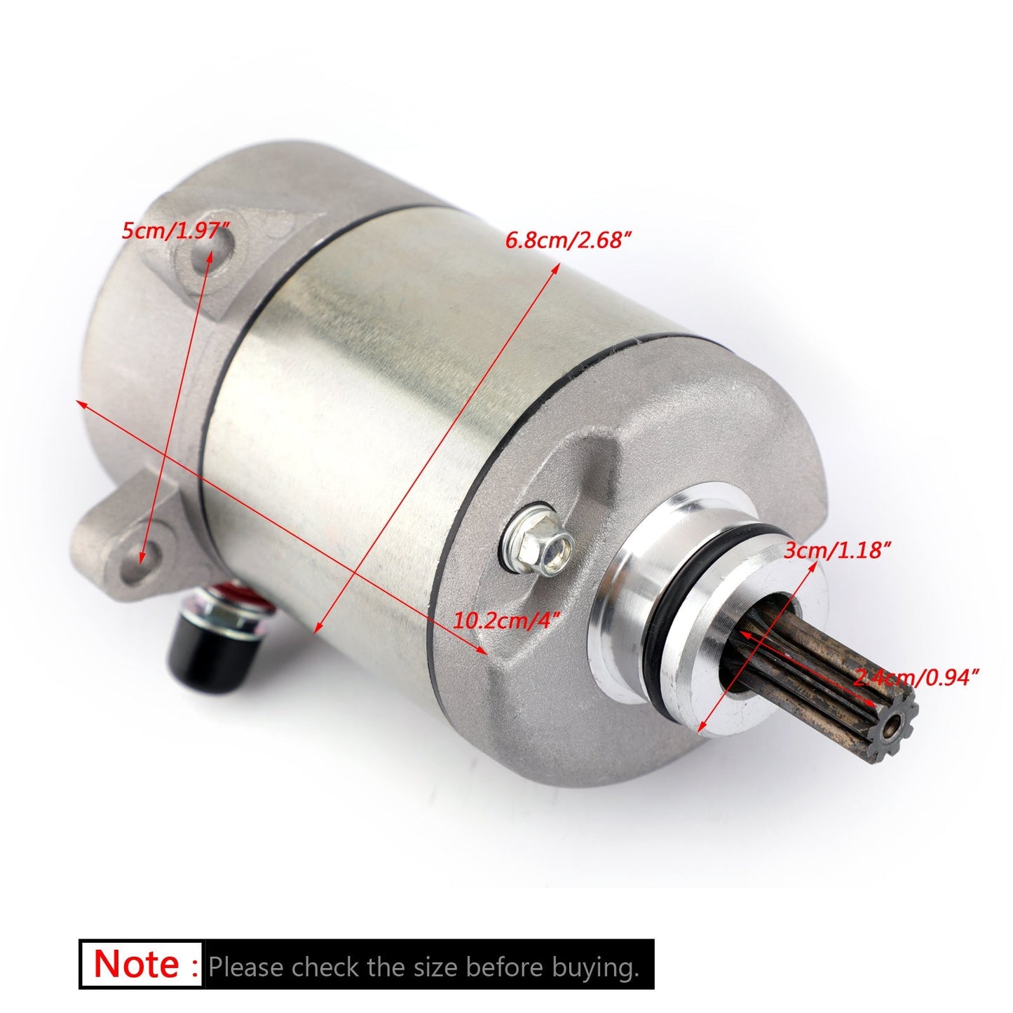 Electric Starter Motor for Honda TRX250 FourTrax 250 TRX250X Sportrax Recon ES Assosary