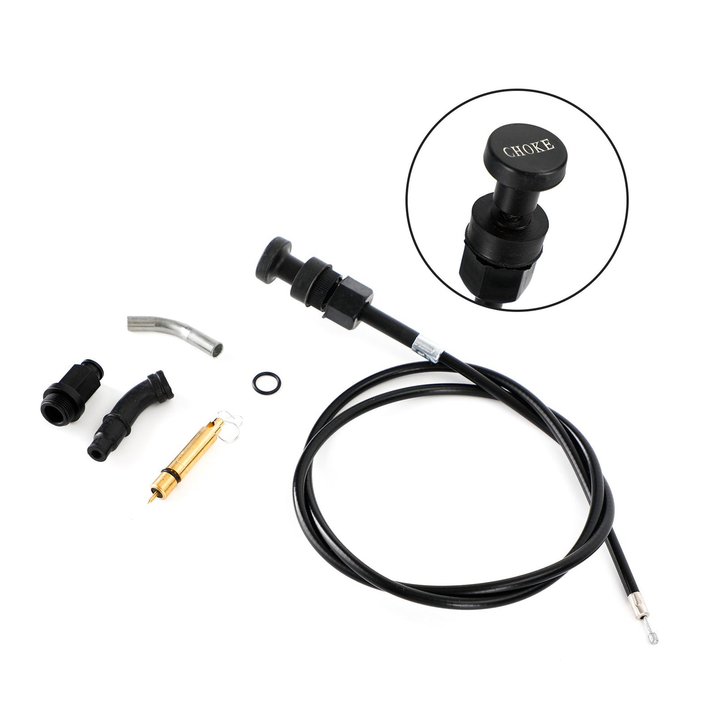 Kit de émbolo de cable de estrangulación de carburador compatible con Honda Rancher TRX350 FM TM TE 00-06