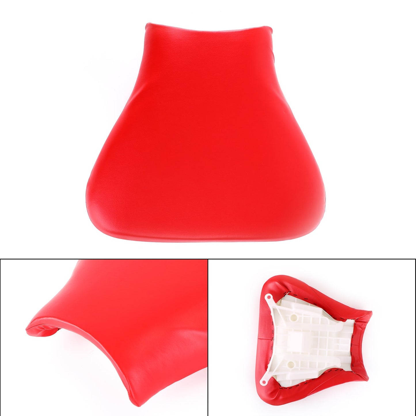 Front Driver Seat Rider Cushion Red Fit For For Suzuki Gsxr 600 Gsxr 750 96-00