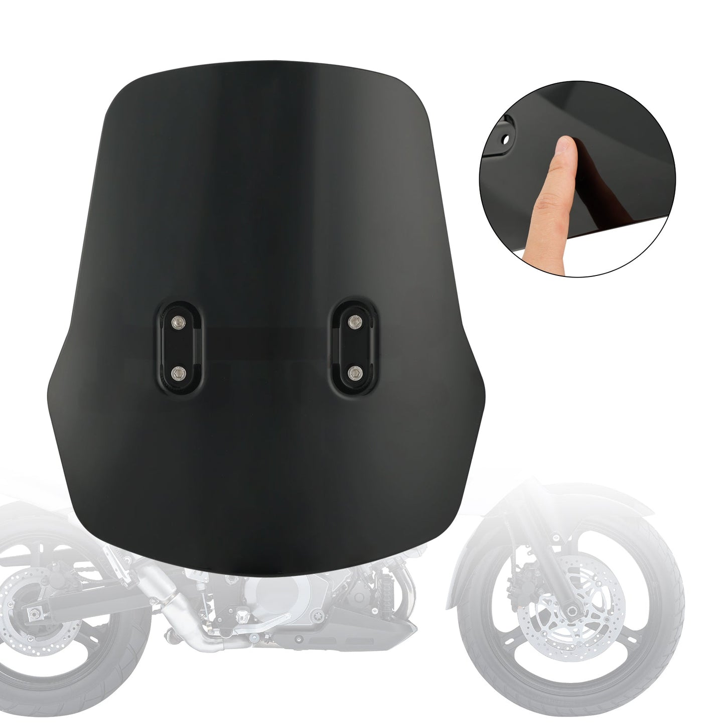 Pare-brise ABS pour moto Honda Hunter Cub CT125 19-23