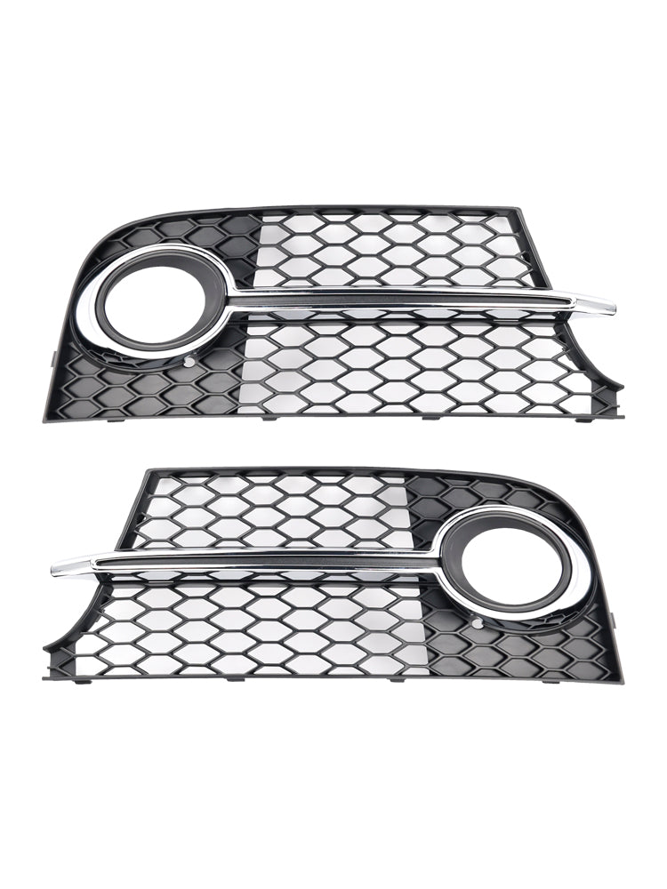 2011-14 Chrome Front Bumper Fog Light Grille Fit Audi TT MK2 S-Line TTS