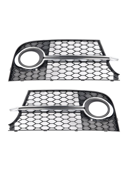 2011-14 Chrome Front Bumper Fog Light Grille Fit Audi TT MK2 S-Line TTS
