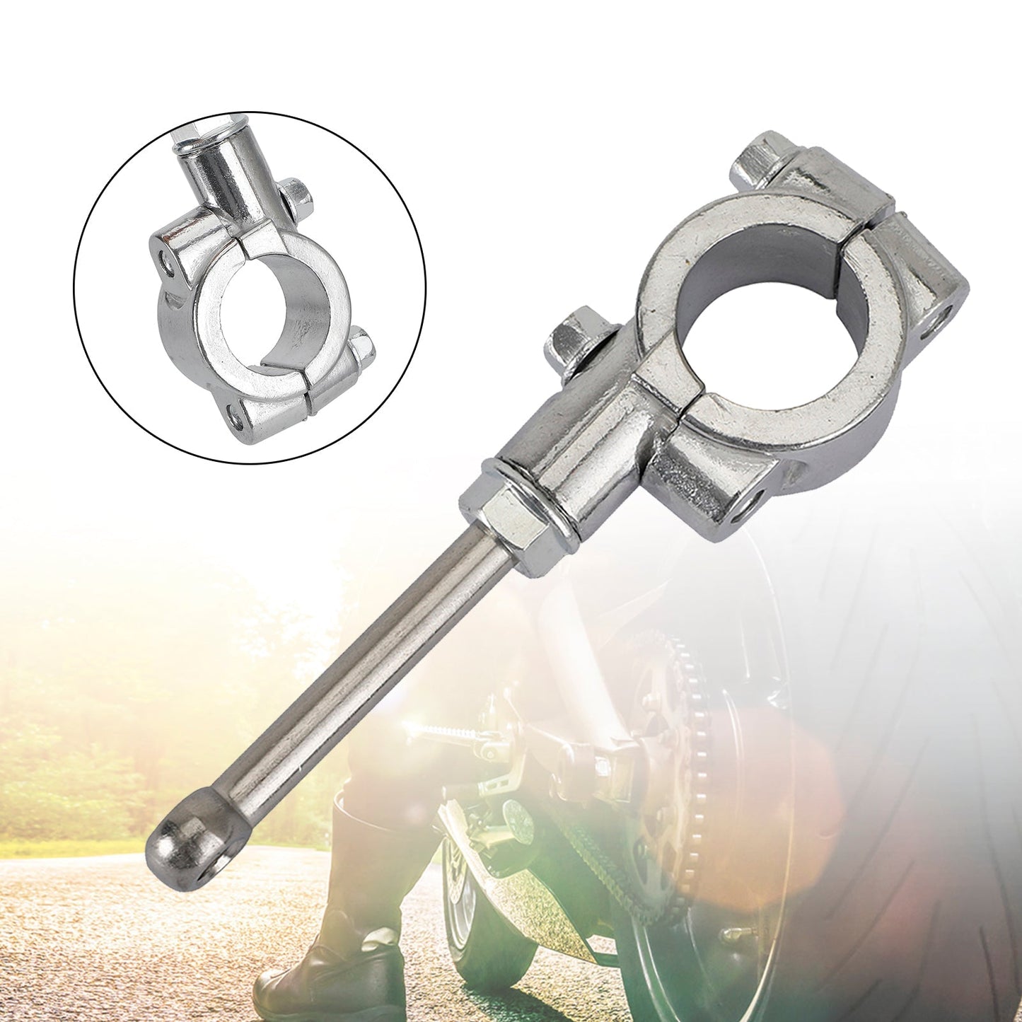 Kit d'extension de béquille universelle pour moto, 20-23 mm, outil de support pour scooter