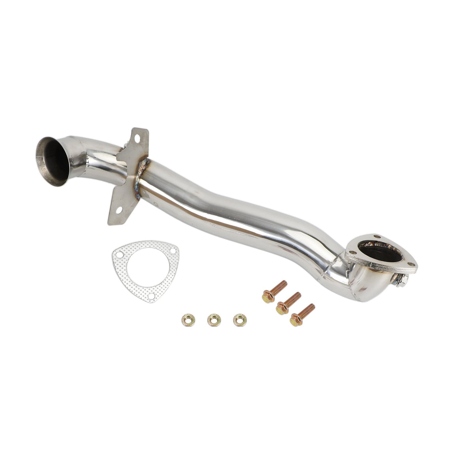 2007-2014 MINI Clubman S R55 2.5 inch Exhaust Catless DownPipe w/ Gaskets Assosary