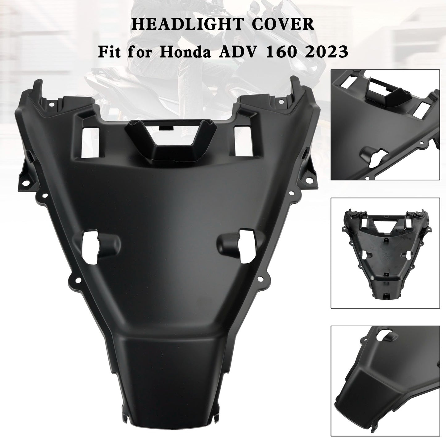 Protector de plástico ABS para faro delantero de Honda ADV 160 2023