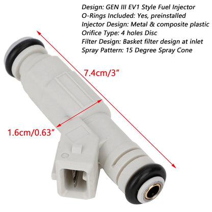 0280155737 NEW 36lb Fuel Injectors Ford GM LS1 LT1 5.0L 5.7L 380cc 0280155868 0280155811
