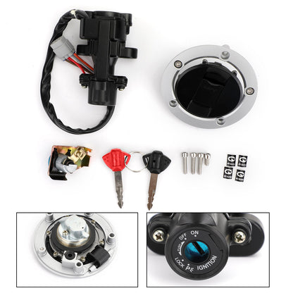 Suzuki GSXR 600 750 1000 2005-2018 Ignition Switch Fuel Gas Cap Seat Lock Keys