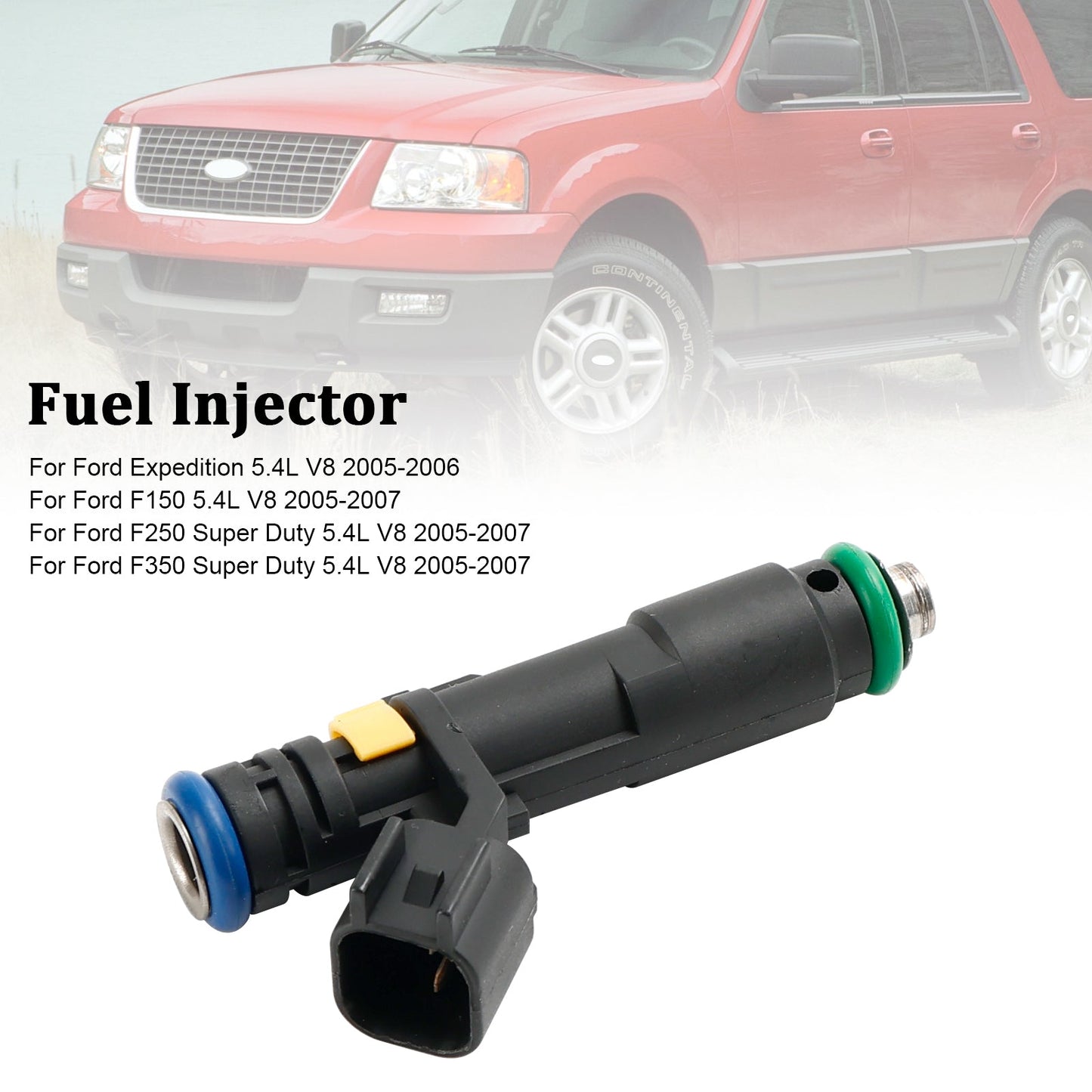 2005-2007 Ford F150 5.4L V8 Fuel Injector FJ817 5C3Z9F593DA 8S4Z9F593A