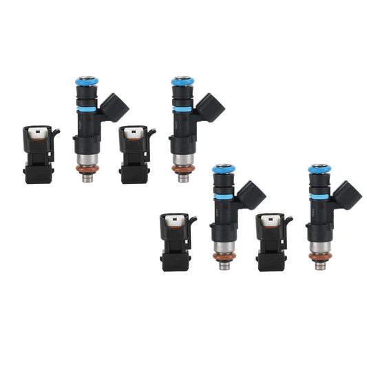 Inyectores de combustible para Audi TT 1.8T (2000-2005), 4 piezas, 650 cc, 62 lb, EV14, 0280158117