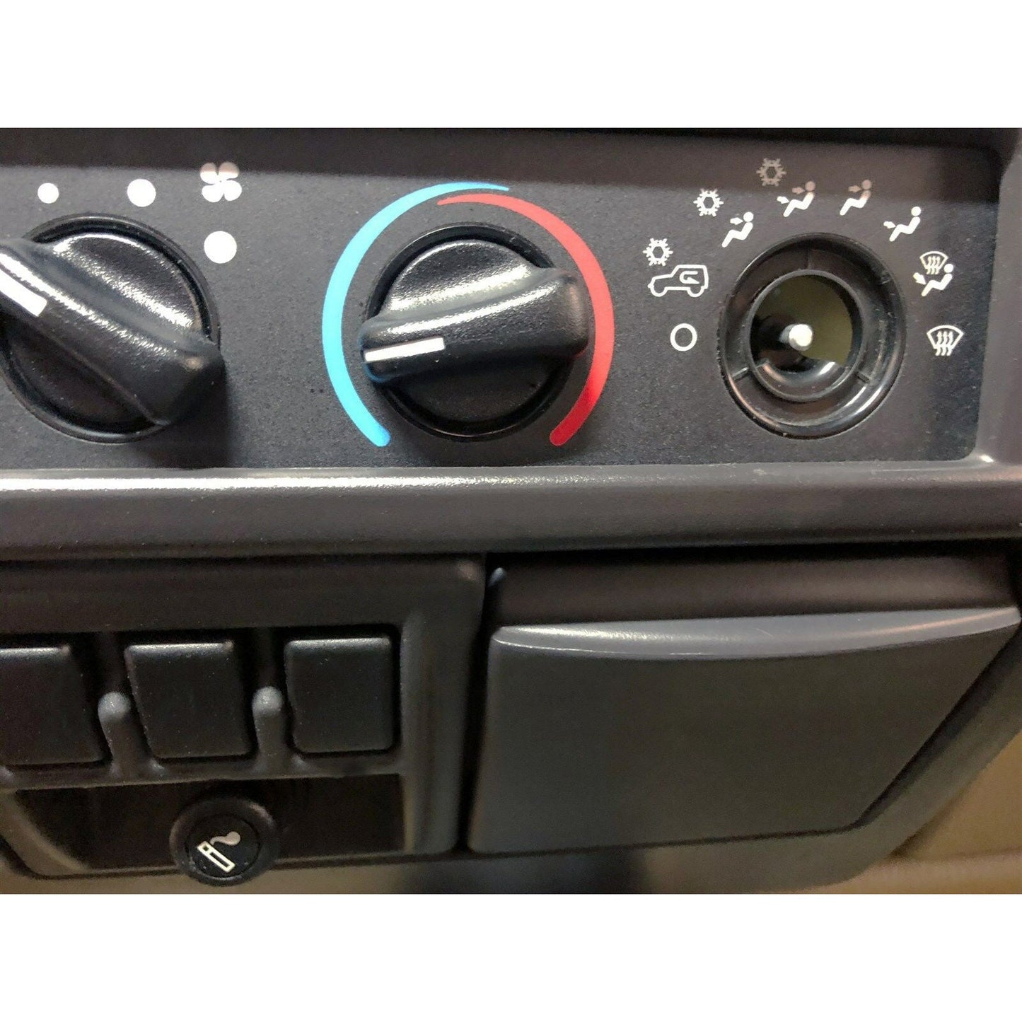 1999-2006 For Jeep Wrangler TJ 1PC 5011218AA Heater A/C Blower Fan Speed Control Knob Black
