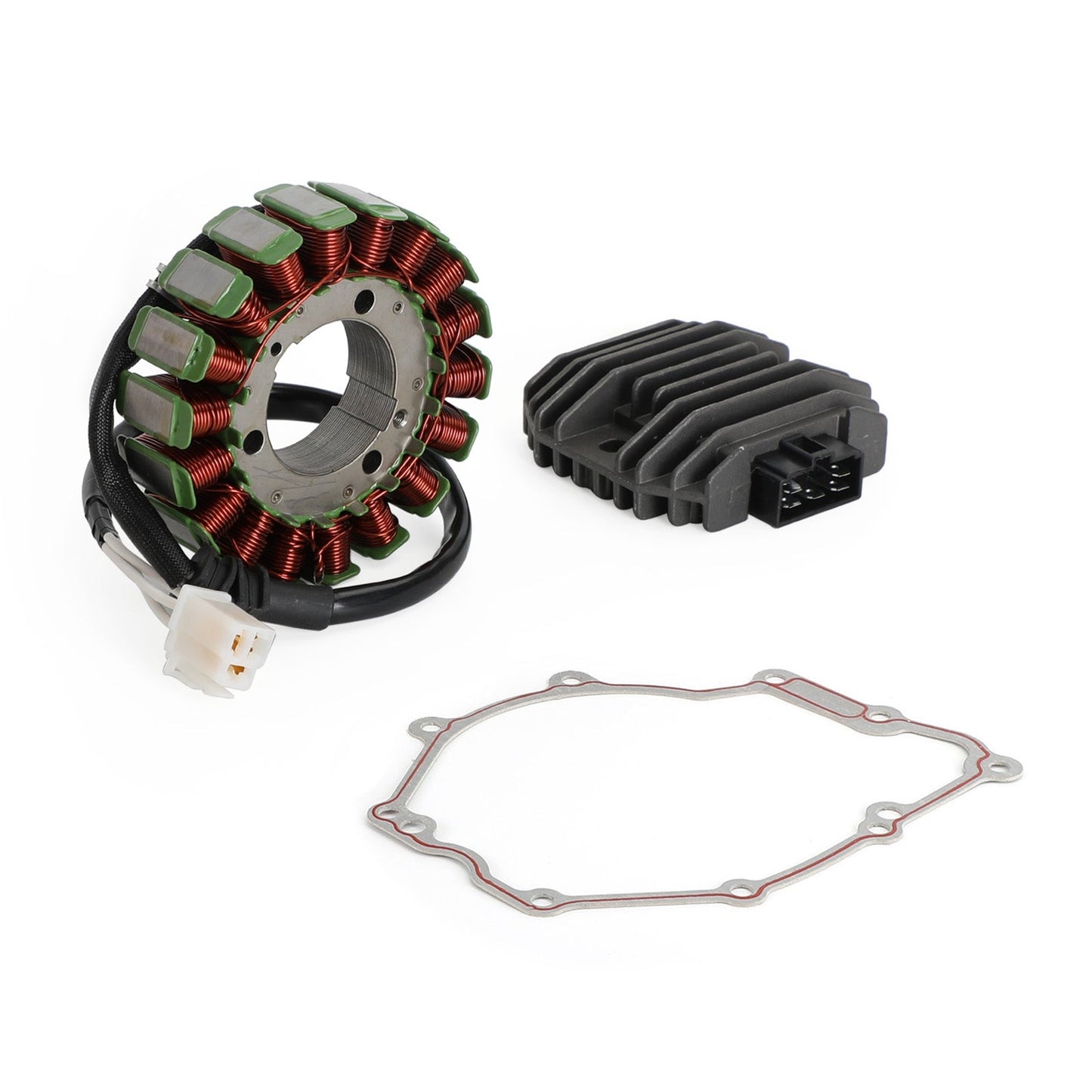 2007-2009 Yamaha FZ6-NAHG FZ6-SA2 Naked ABS 5VX-81410-00-00 Magneto Stator Voltage Rectifier