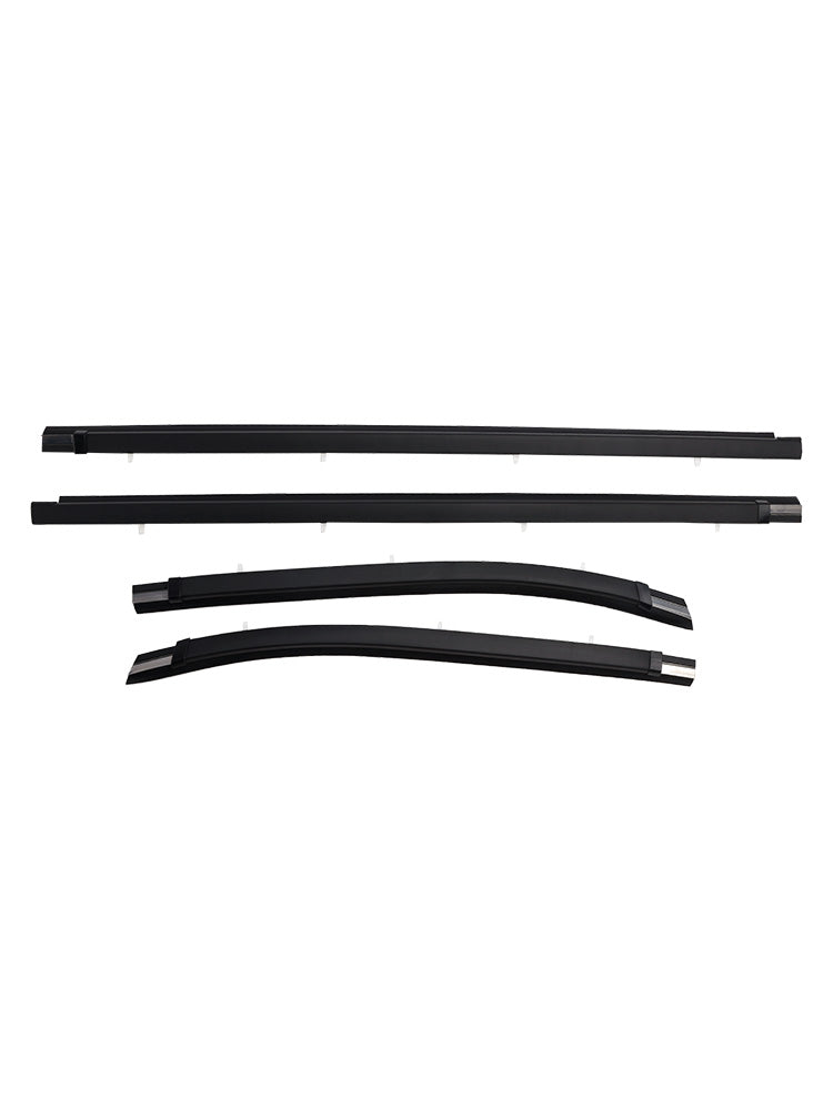 2000-2004 Toyota Tacoma 4pcs KT2023 Front Door Window Belt Weatherstrip Trim Seal