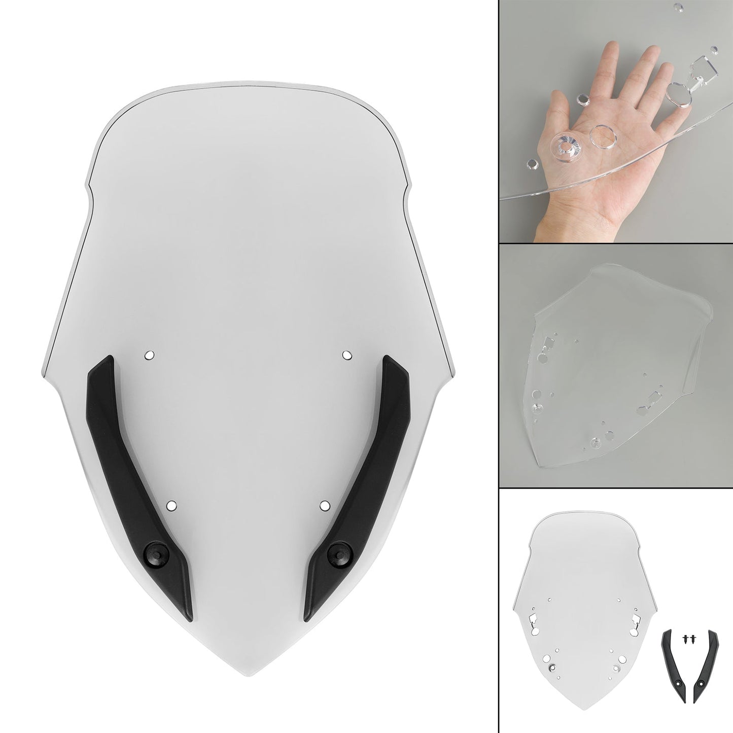 Pare-brise ABS pour moto Yamaha NMAX 155 2021-2023