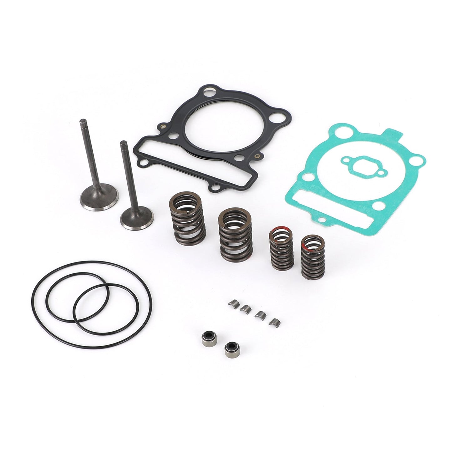 Cylinder Intake Exhaust Valve Gasket Kit for Yamaha Raptor 350 YFM350R 04-2013