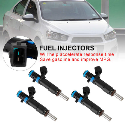 Fuel Injectors 55570284 2173433 FJ1153 Fit 2011-2015 Chevrolet Cruze Sonic 1.8L