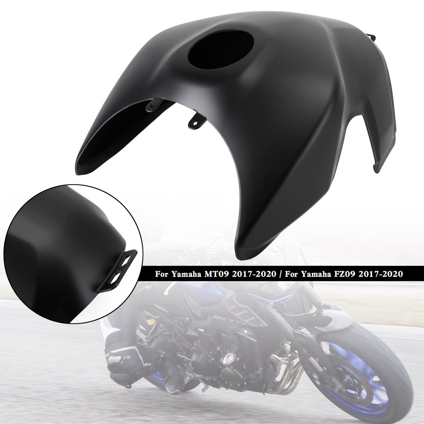 Gas Tank Cover Trim Fairing Cowl For For Yamaha MT-09 MT09 FZ09 2017-2020
