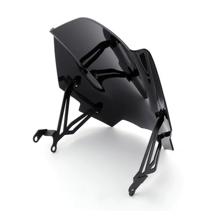 New Motobike ABS Plastic Windshield Windscreen For BMW G310R 2017-2022 Black