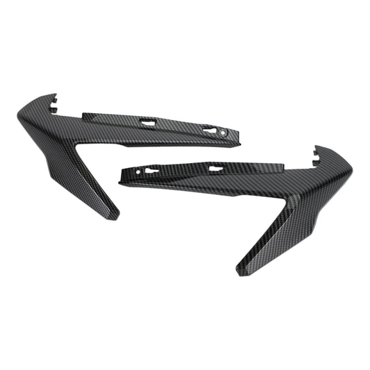Carénage de panneau de phare avant en carbone pour Honda CBR500R 2019-2021