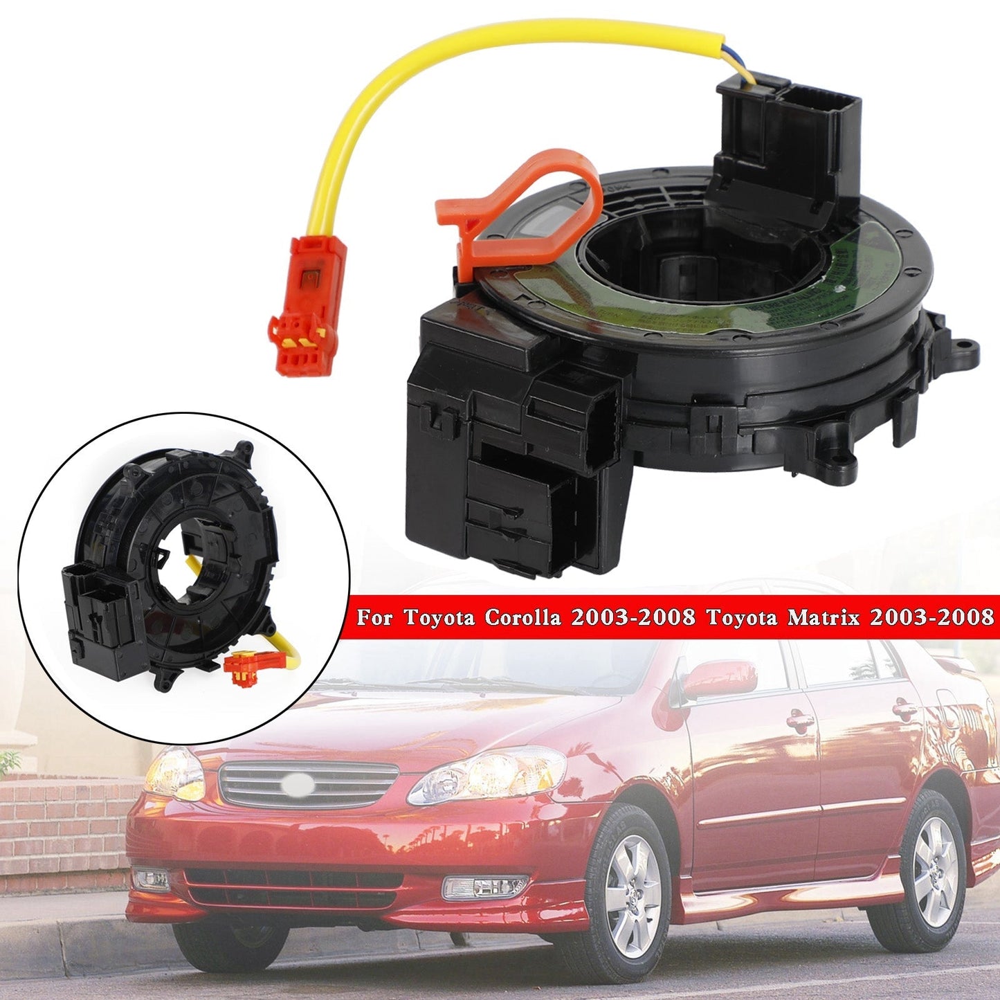 2002-2005 For Toyota Sequoia Squib Spiral Cable Clock Spring 84306-60090