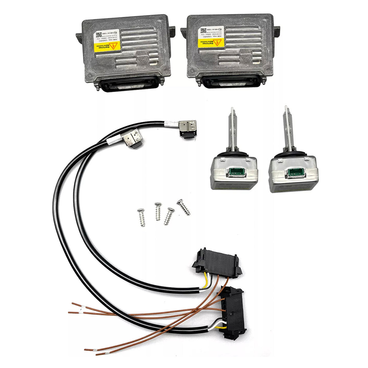 2013-2016 Acadia Gmc 2X Xenon Ballast & Hid D3S Light Bulb Wire Kit Control Unit
