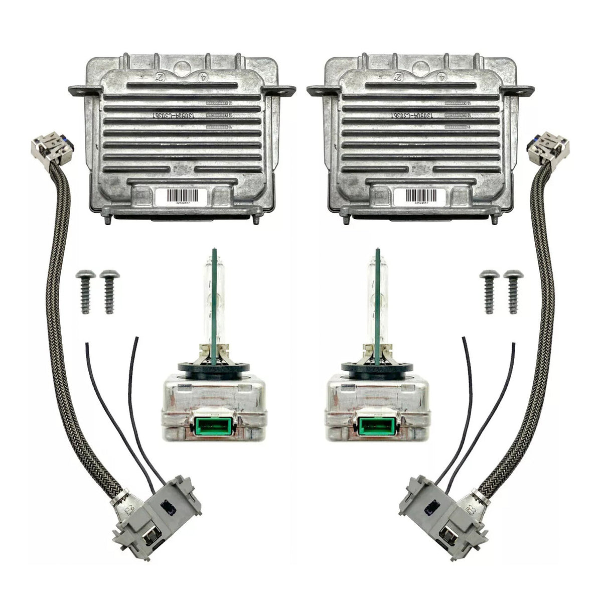2013-2016 Acadia Gmc 2X Xenon Ballast & Hid D3S Light Bulb Wire Kit Control Unit
