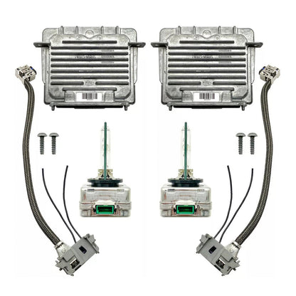 2013-2016 Acadia Gmc 2X Xenon Ballast & Hid D3S Light Bulb Wire Kit Control Unit