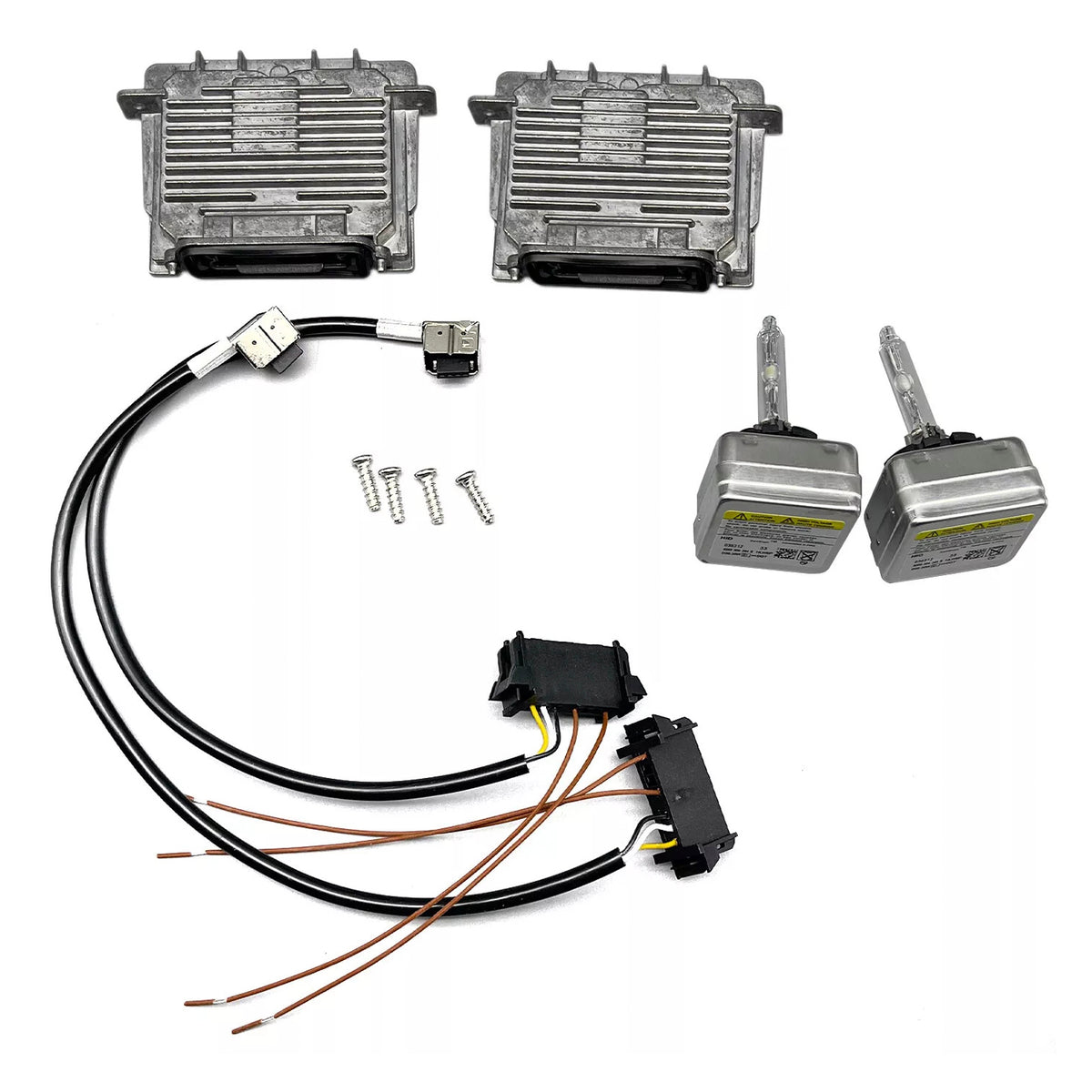 2013-2016 Acadia Gmc 2X Xenon Ballast & Hid D3S Light Bulb Wire Kit Control Unit