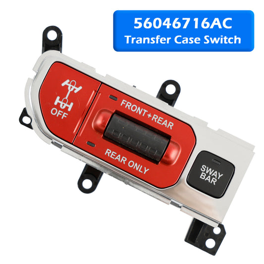 Interruptor de caja de transferencia 56046716AC 56046716AD para Jeep Wrangler JL Off Road 2018-2023