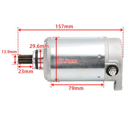 Odes Dominator V Twin UTV 800 1000 D2 D4 X2 X4 Ravager Raider Starter Motor