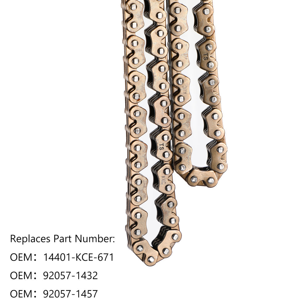 Timing Drive Chain For Kawasaki 92057-1432 92057-1457 14401-Kce-671 Bn125